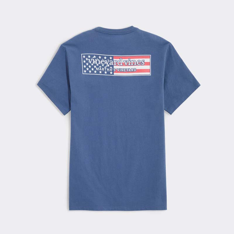 USA Logo Box Short Sleeve T-Shirt
