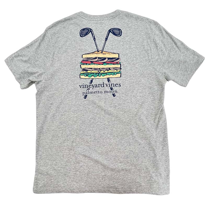 palmetto moon custom golf club sandwich t shirt