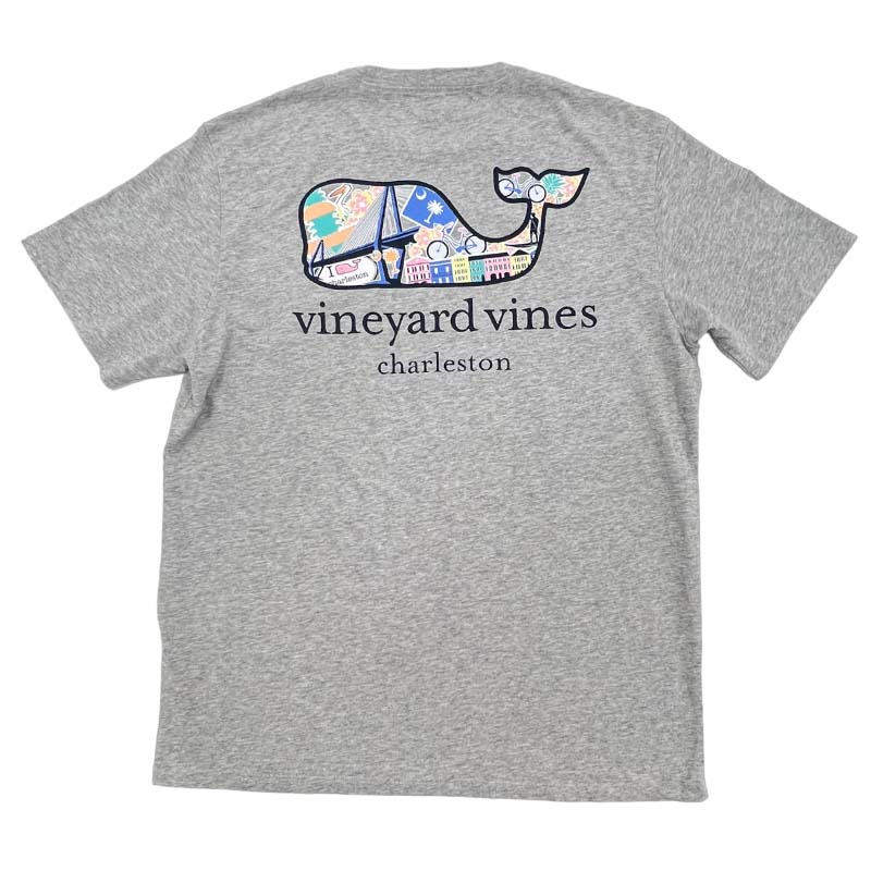 Vineyard Vines Charleston Whale Collage Short Sleeve T-Shirt