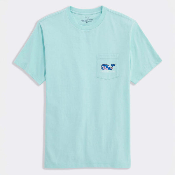 Vineyard Vines Bluff Fish Whale Fill Short Sleeve T-Shirt in Seasplash