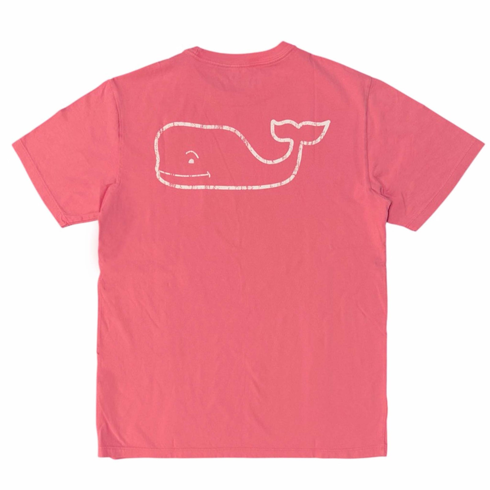 Vineyard Vines Bahama Breeze short sleeve t-shirt with large white whale logo graphic on back.