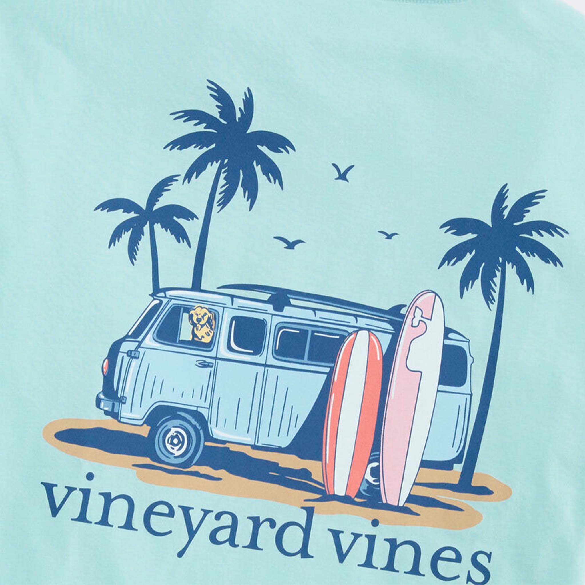 Pup and Surf Van Short Sleeve T-Shirt