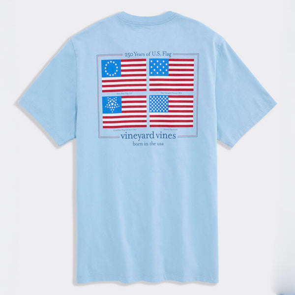 USA Flag Evolution Short Sleeve T-Shirt