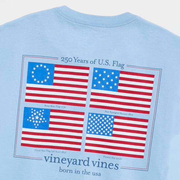 USA Flag Evolution Short Sleeve T-Shirt