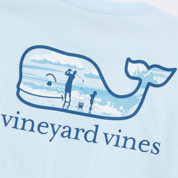 Father's Day Whale Short Sleeve T-Shirt