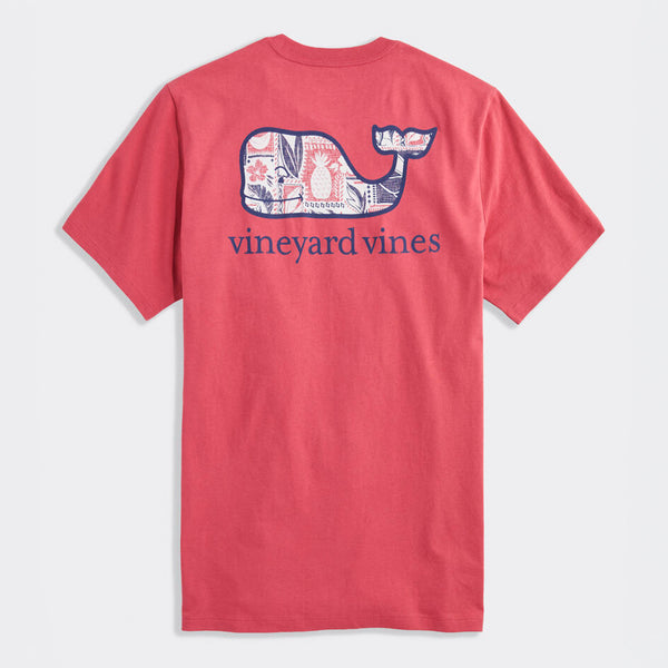 Woodblock Whale Short Sleeve T-Shirt
