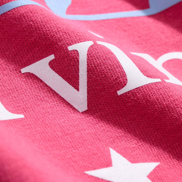 Vineyard Vines USA Golf Silhouette Red Short Sleeve T-Shirt shown on a white background.