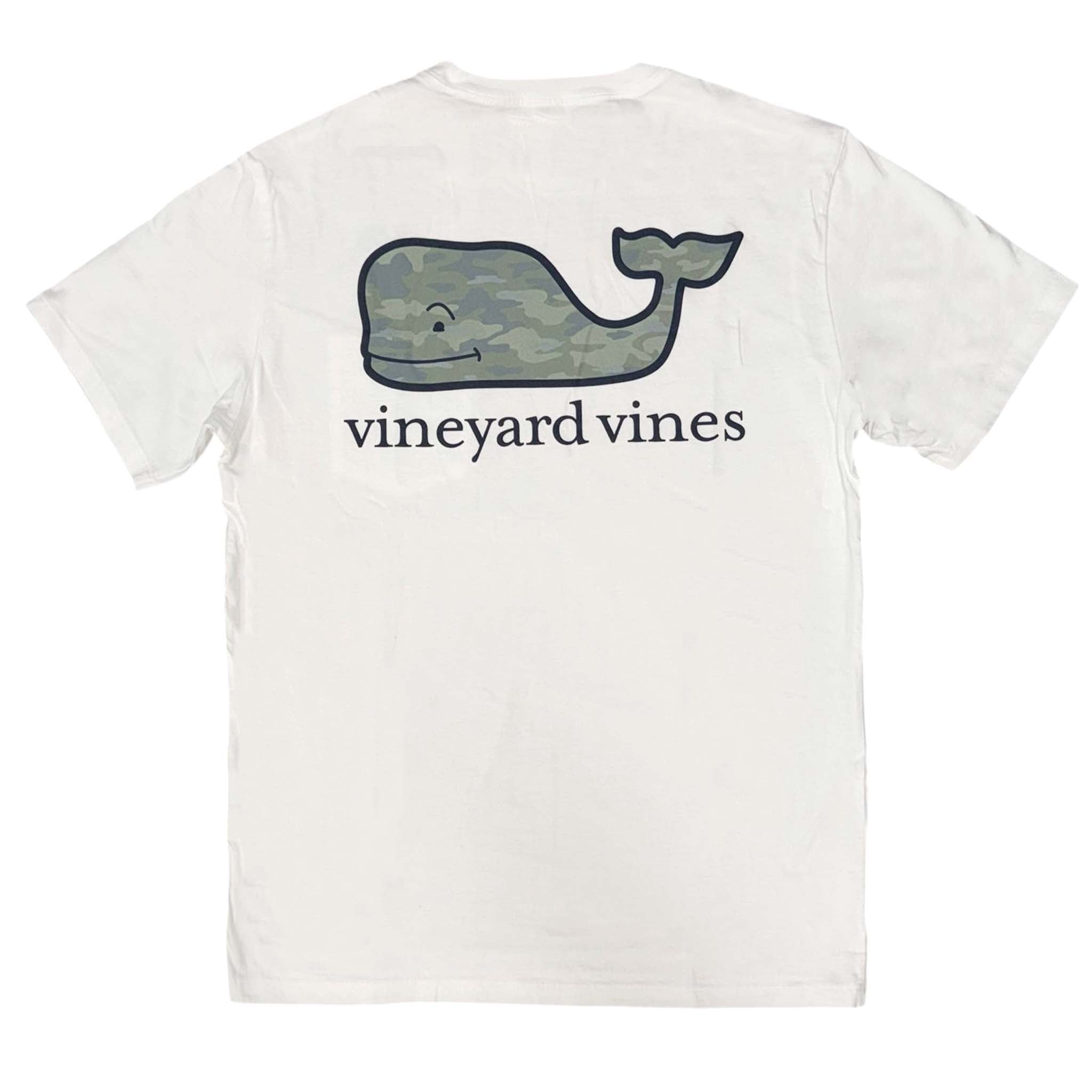 Camo Whale Fill Short Sleeve T-Shirt