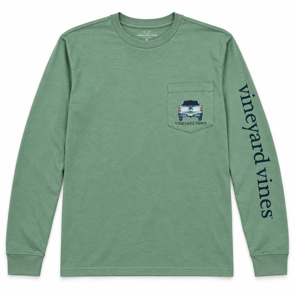 Pickup Truck Marsh Dogs Long Sleeve T-Shirt