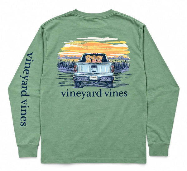 Pickup Truck Marsh Dogs Long Sleeve T-Shirt