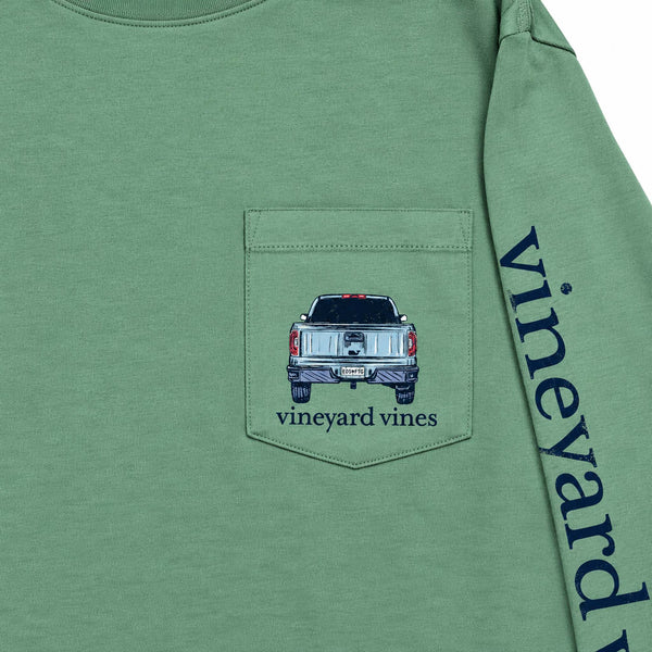 Pickup Truck Marsh Dogs Long Sleeve T-Shirt