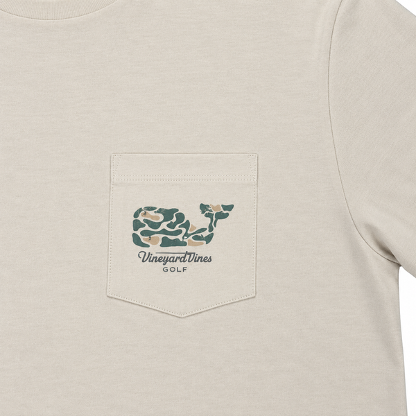 Golf Course Whale Short Sleeve T-Shirt