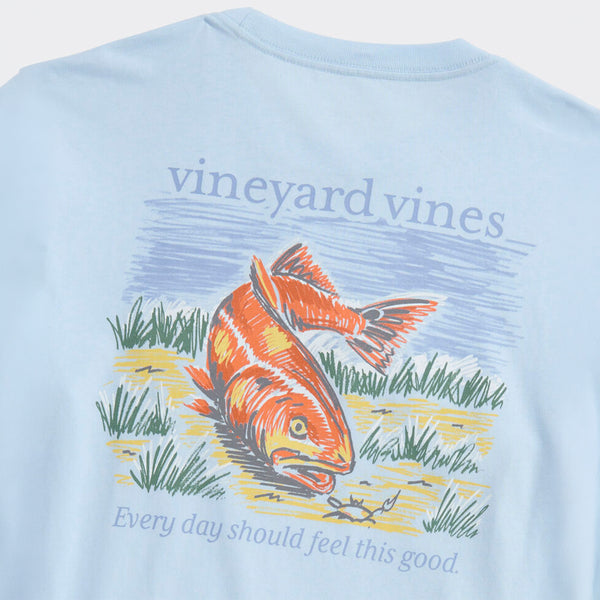 Redfish Crab Short Sleeve T-Shirt