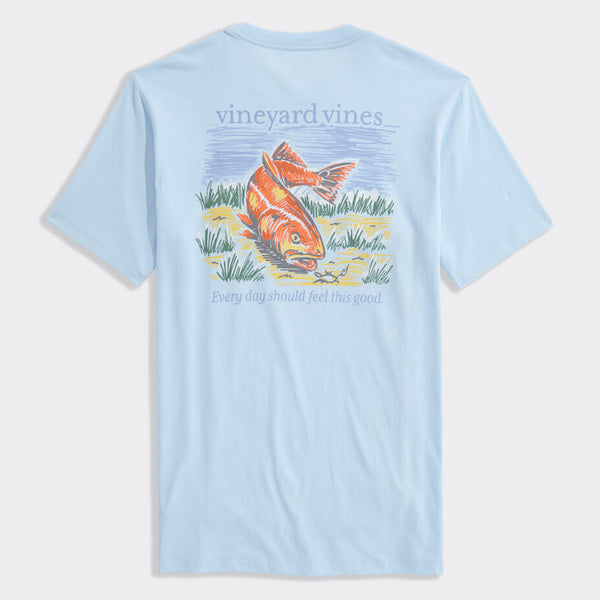 Redfish Crab Short Sleeve T-Shirt