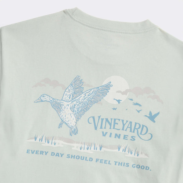 Duck Over the Marsh Long Sleeve T-Shirt