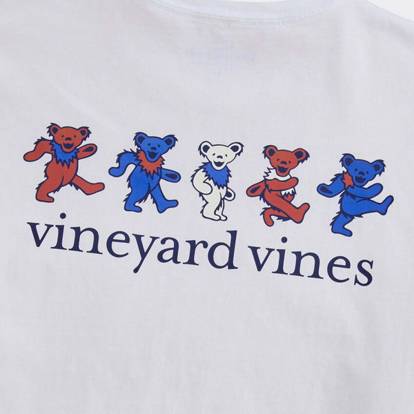 Grateful Dead x vineyard vines Dancing Bears Short Sleeve Pocket T-Shirt