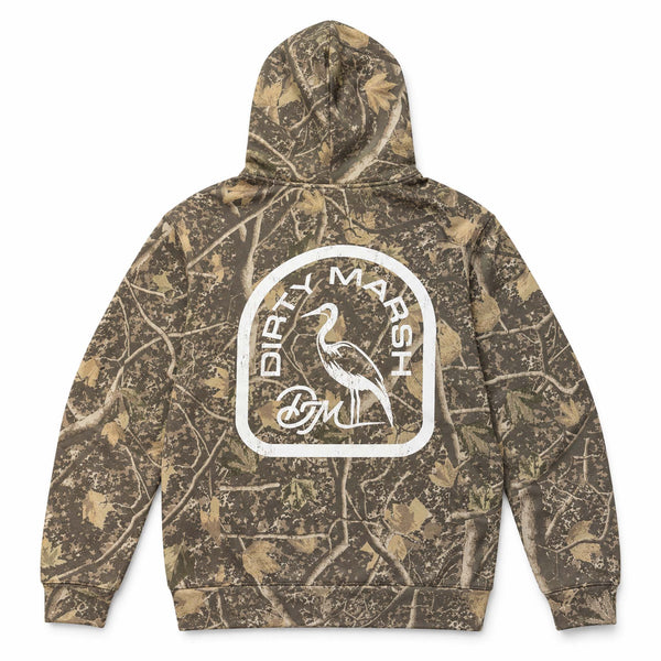 Backshore Logo Hoodie in Deadwood Camo