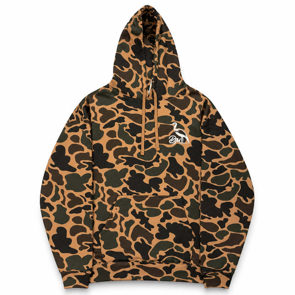 Backshore Logo Hoodie in Duck Camo