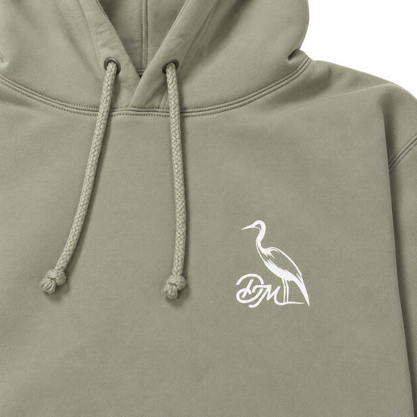 Backshore Logo Hoodie in Dusty Sage