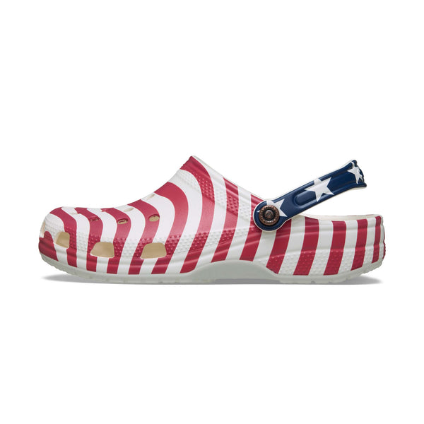 Adult American Flag Classic Clog