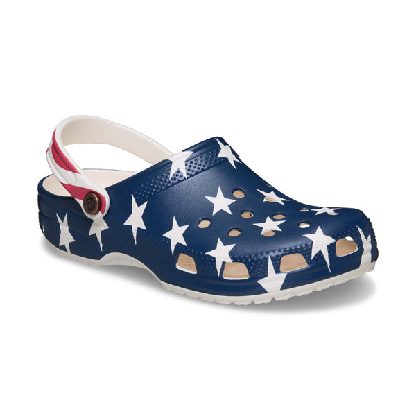 Adult American Flag Classic Clog