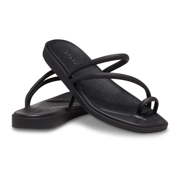 Miami Toe Loop Sandals in Black