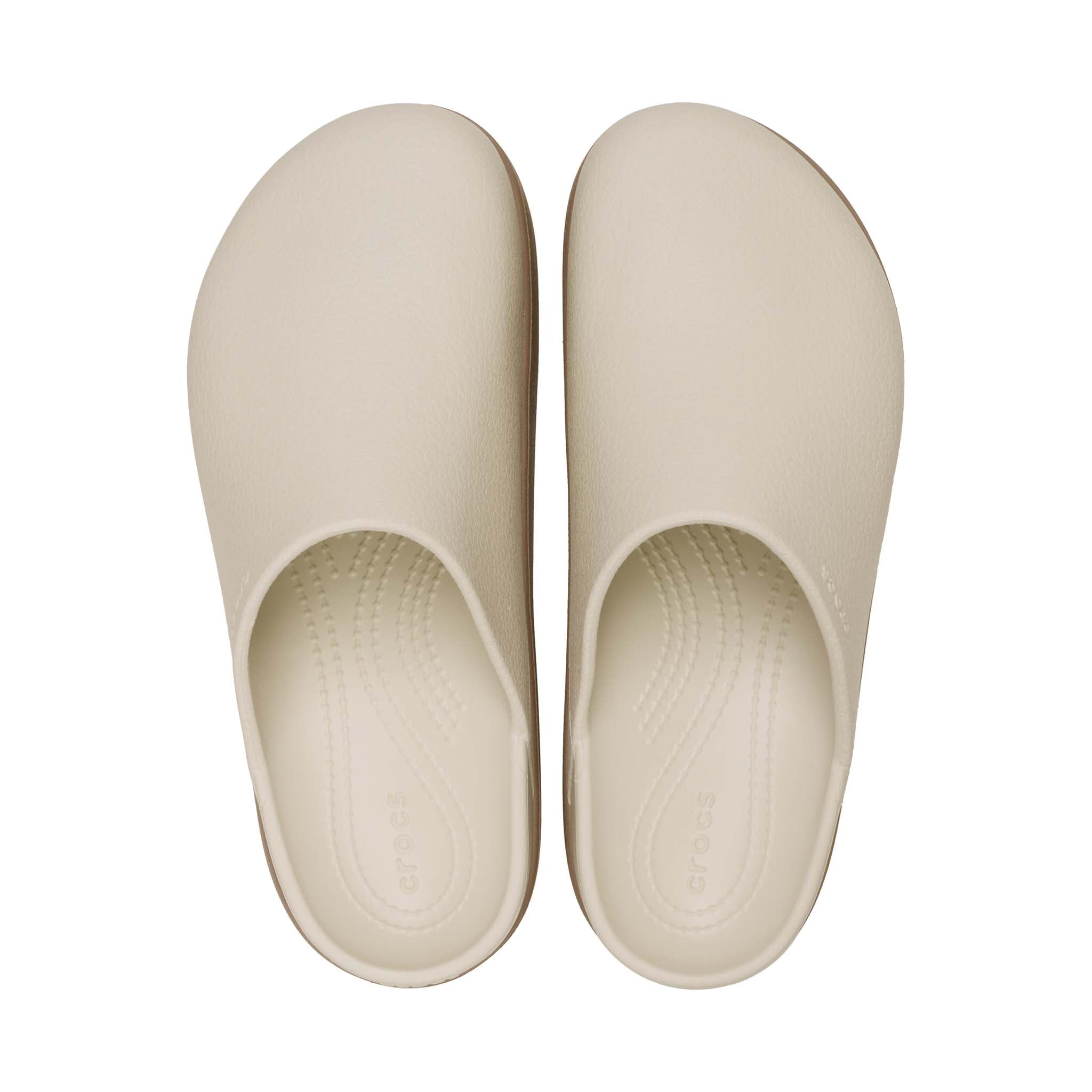 Crocs Dylan Platform Clog Slip-On Shoes in Frappe Latte | Palmetto