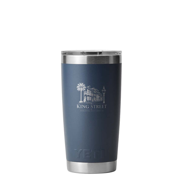 Navy King Street Rambler 20oz Tumbler