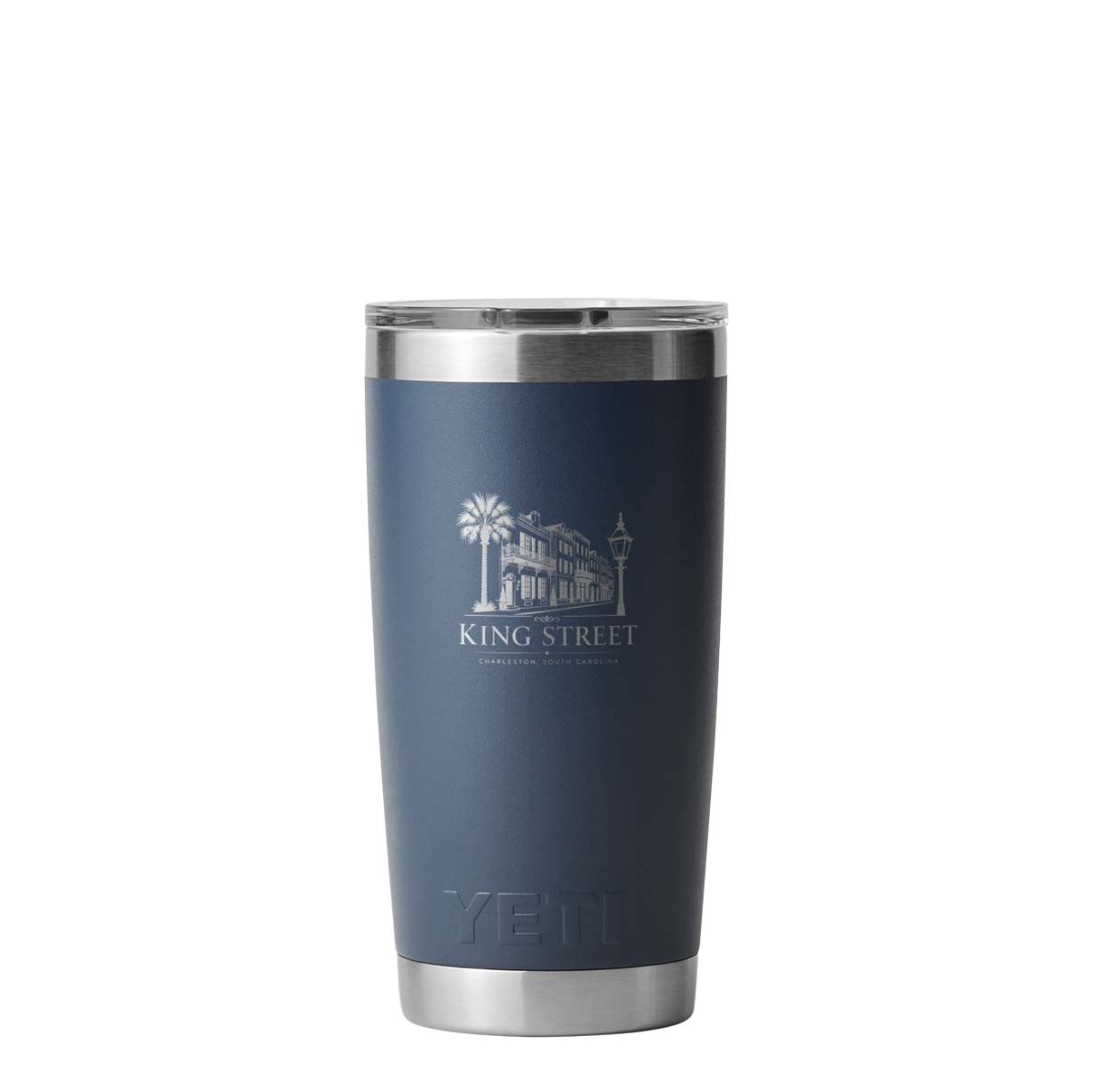Navy King Street Rambler 20oz Tumbler