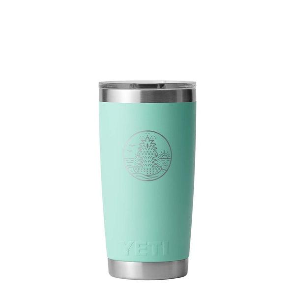Seafoam Pineapple Fountain Rambler 20oz Tumbler