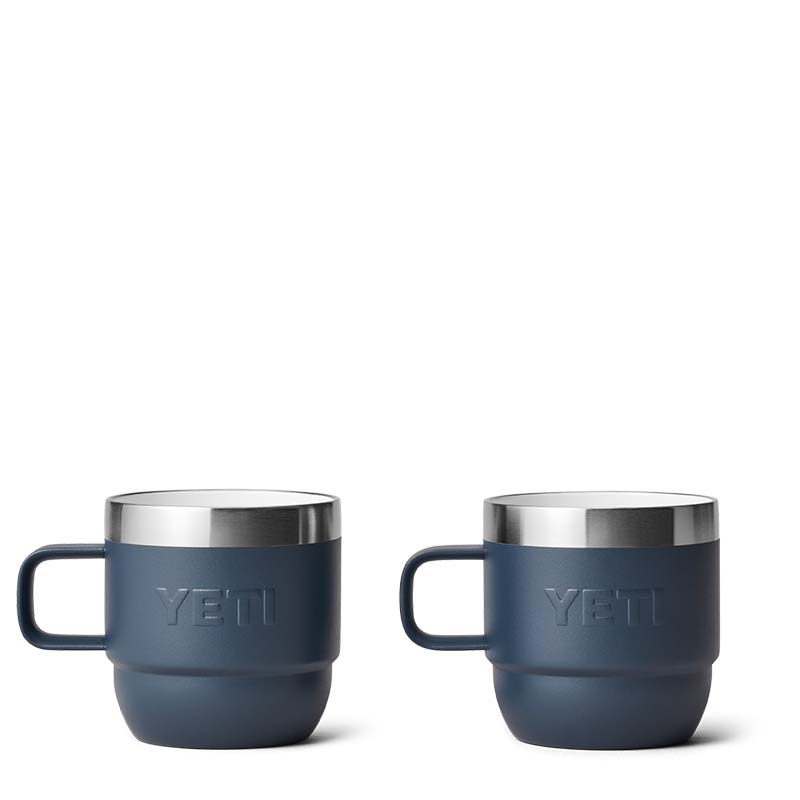  YETI Rambler 6 oz Stackable Mug, Stainless Steel