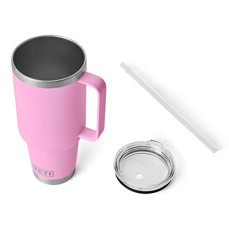 Power Pink Rambler 42oz Straw Mug