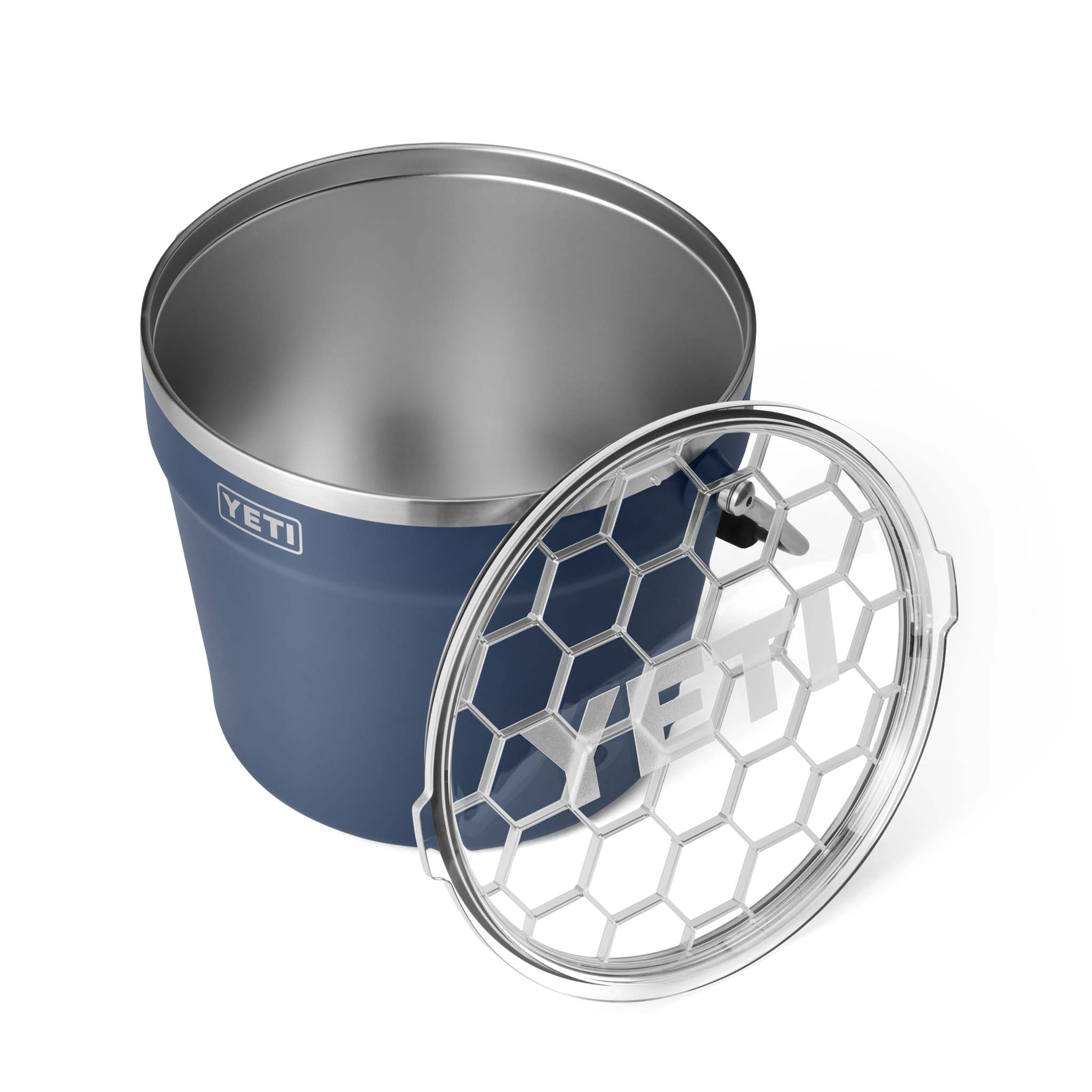 Navy Rambler Beverage Bucket