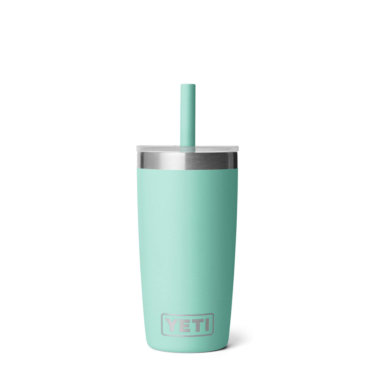 Seafoam Rambler 10oz Tumbler with Straw