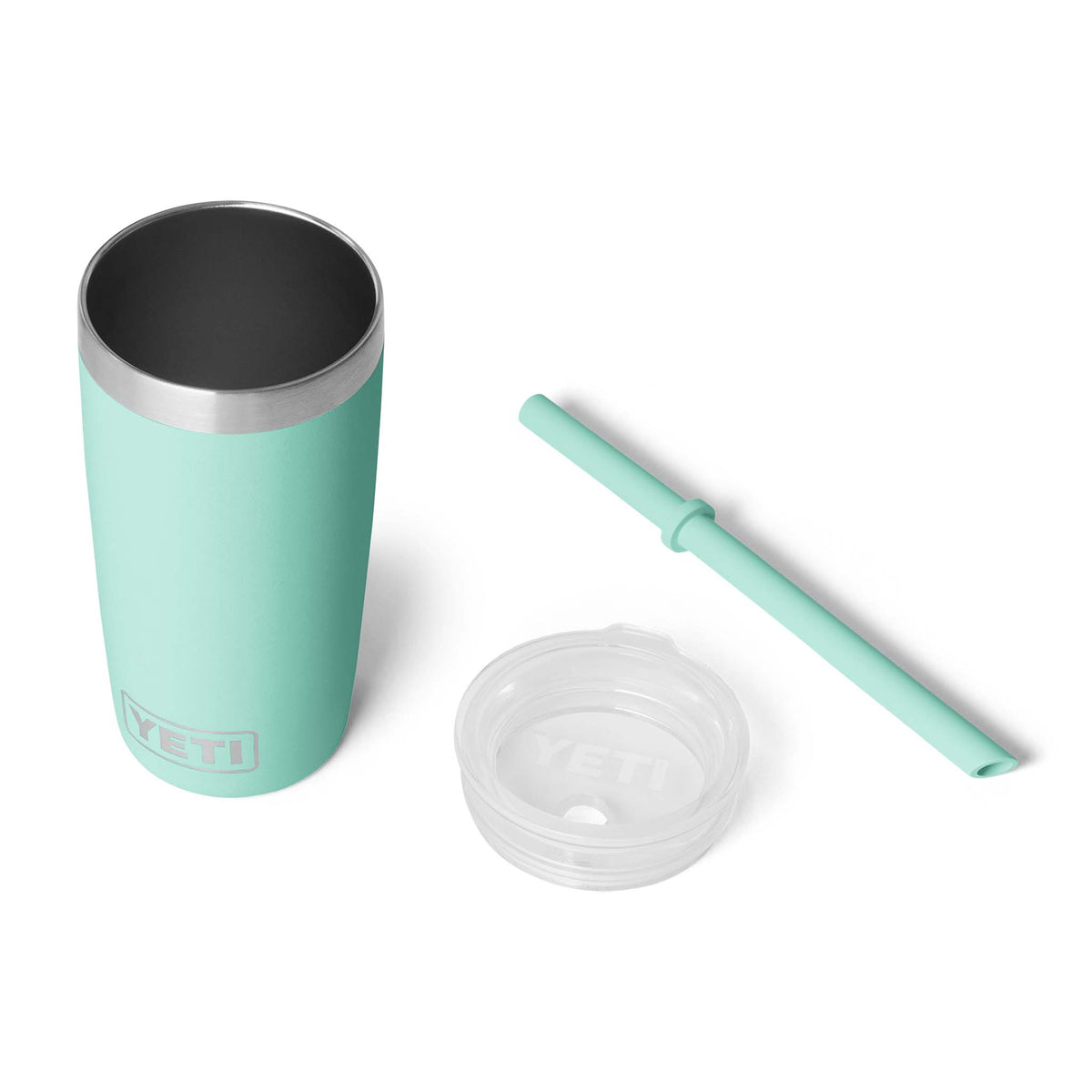 Seafoam Rambler 10oz Tumbler with Straw