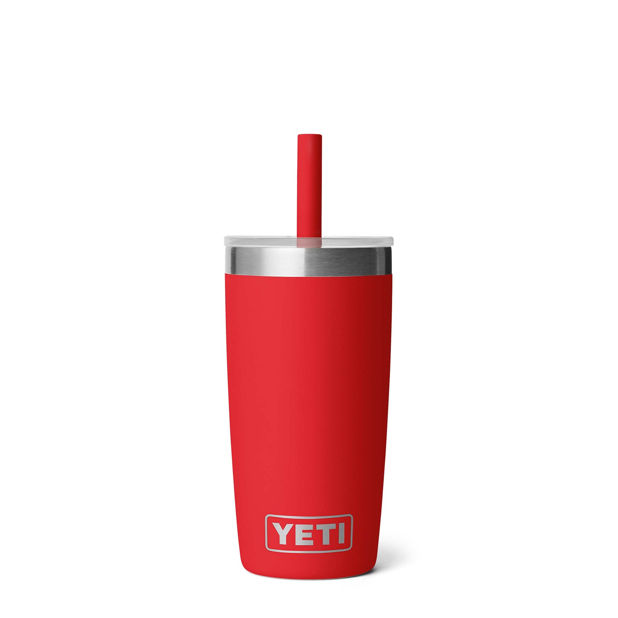 Yeti Rescue Red Rambler 10oz Tumbler with Straw 