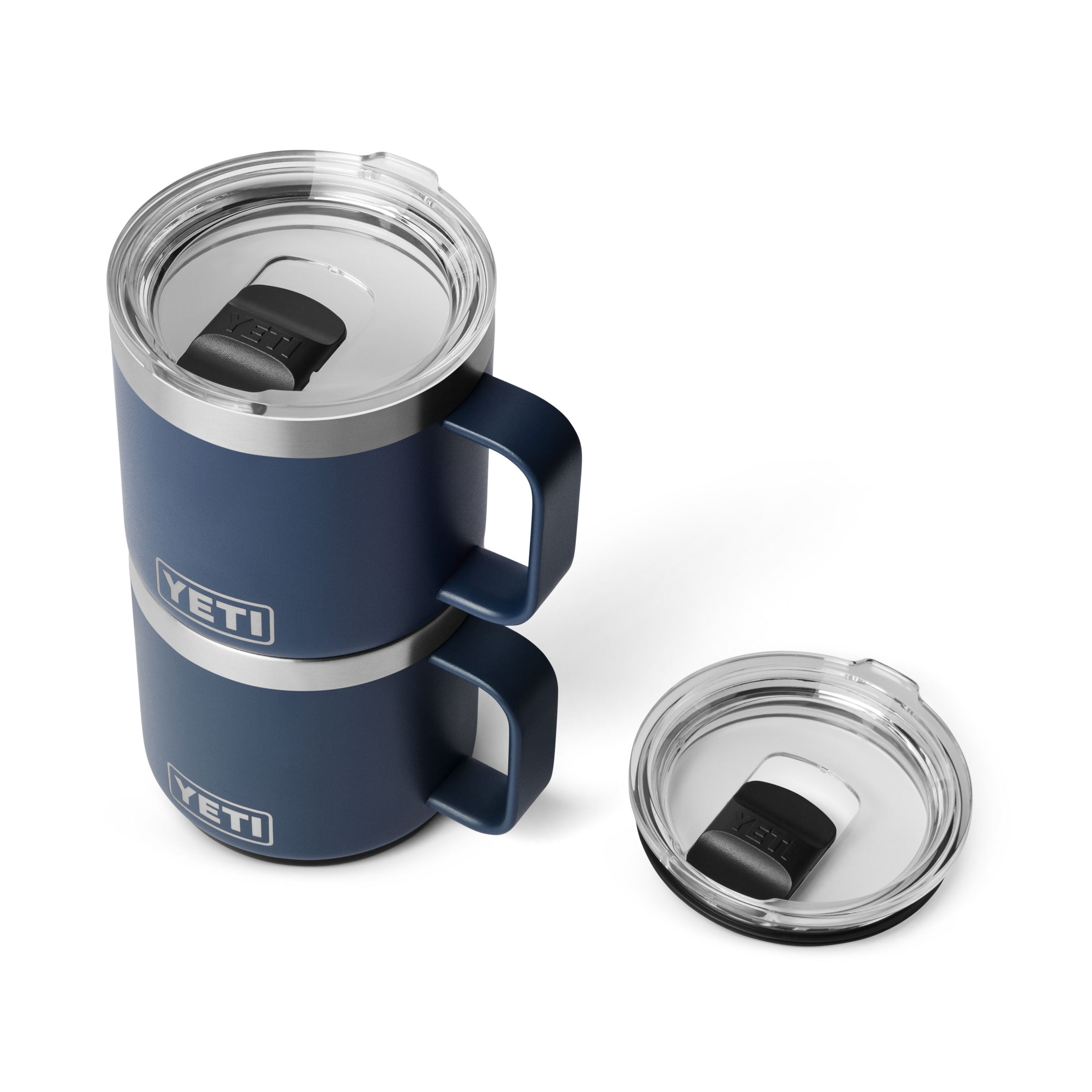 YETI® Navy Rambler 14oz Stackable Mug | Palmetto Moon