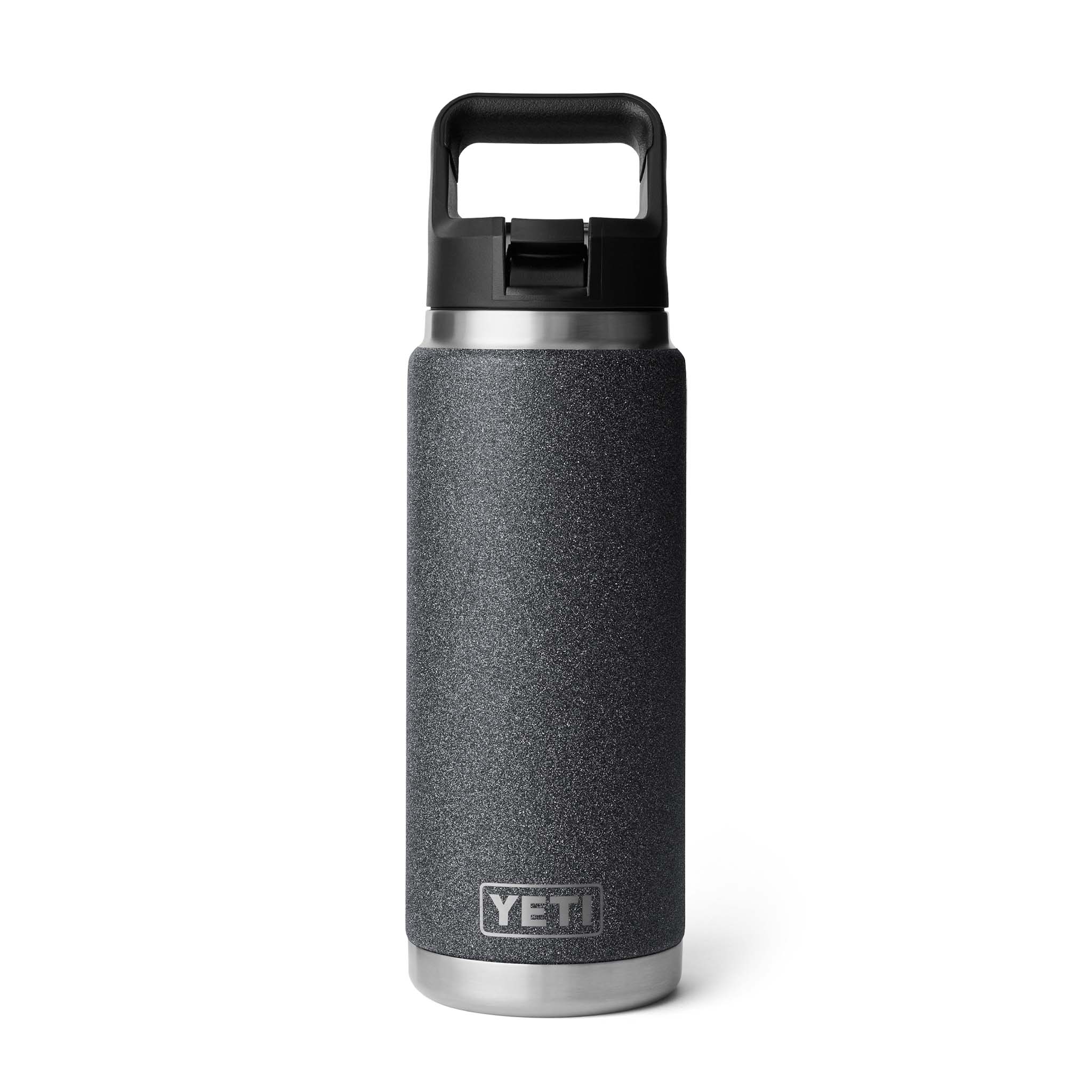 YETI® Black Stone Rambler 26oz. Straw Bottle | Palmetto Moon
