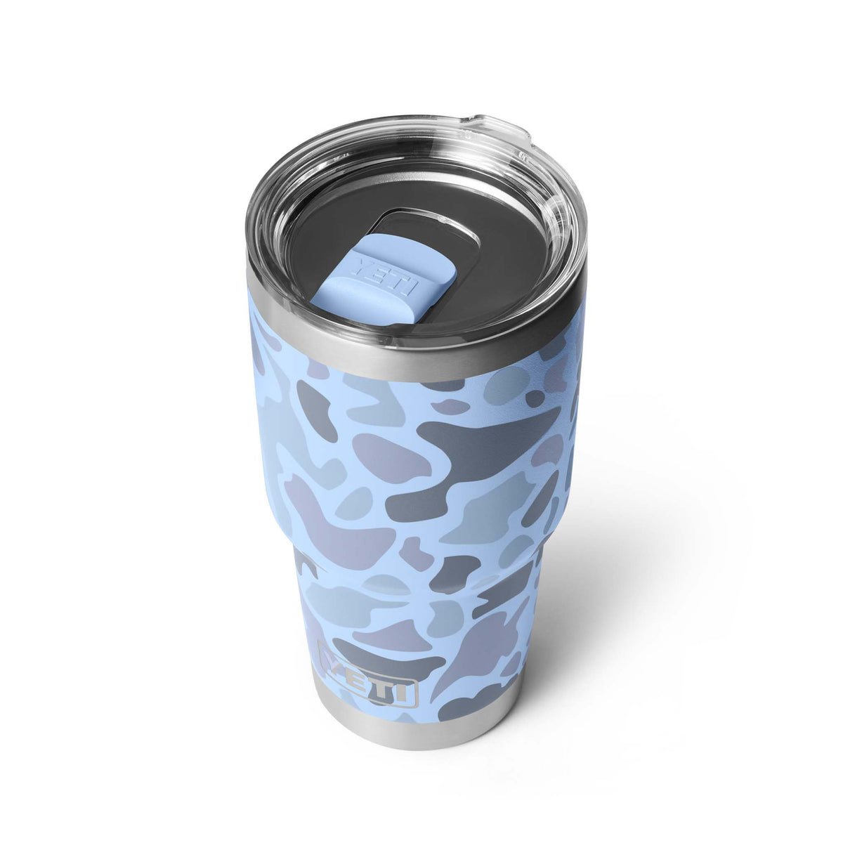 Yeti Blue Camo Rambler 30oz Tumbler