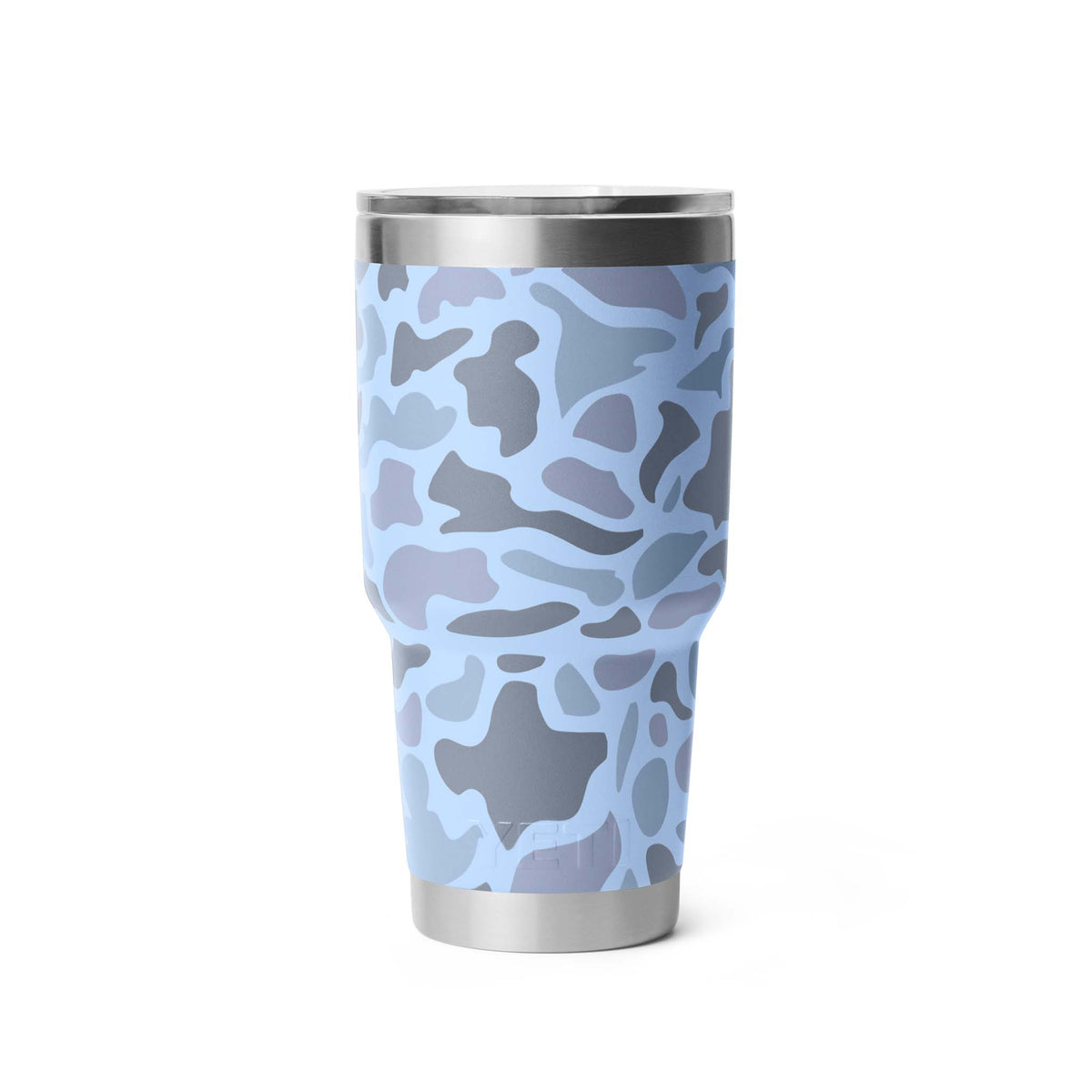Yeti Blue Camo Rambler 30oz Tumbler