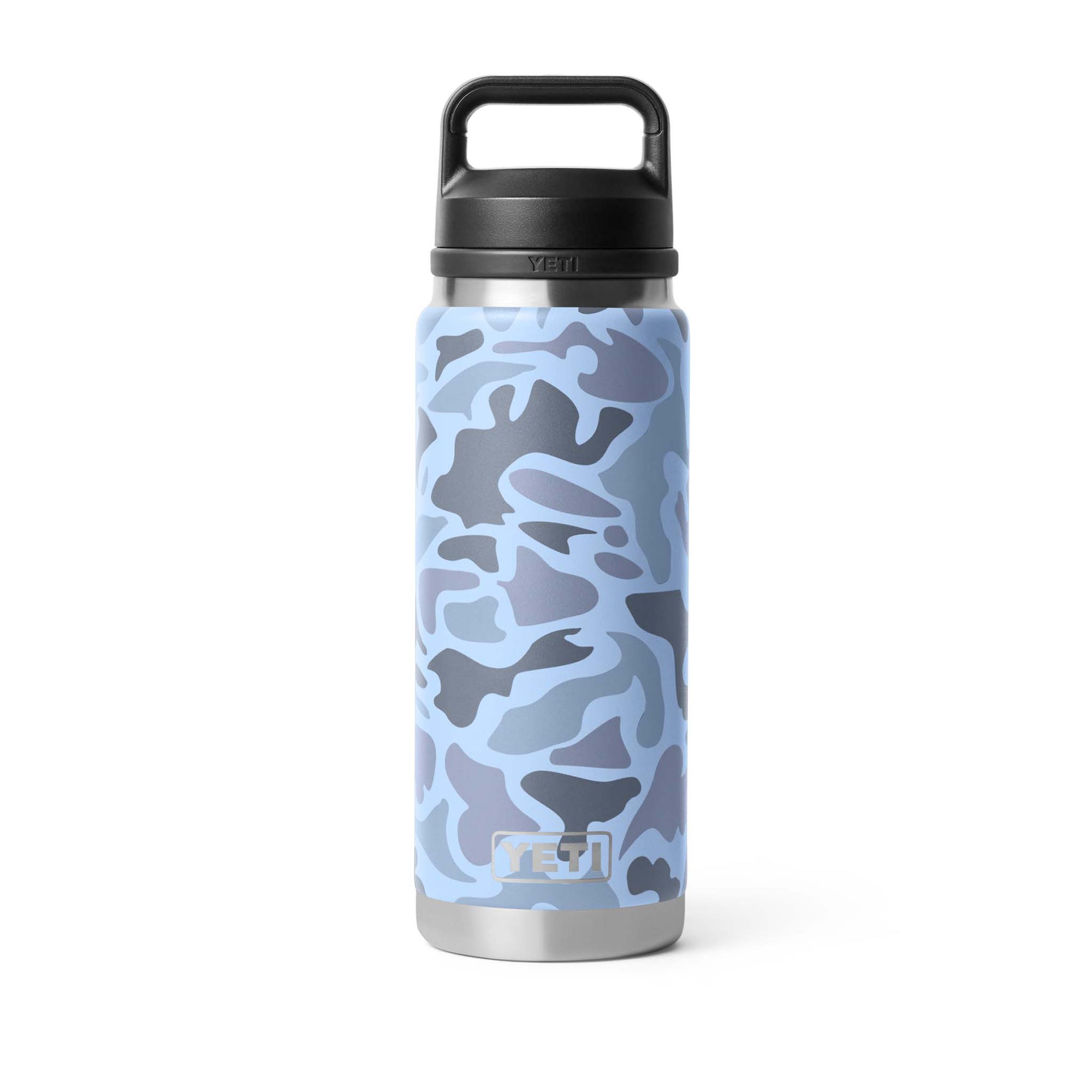 yeti Blue Camo Rambler 26oz Chug Bottle