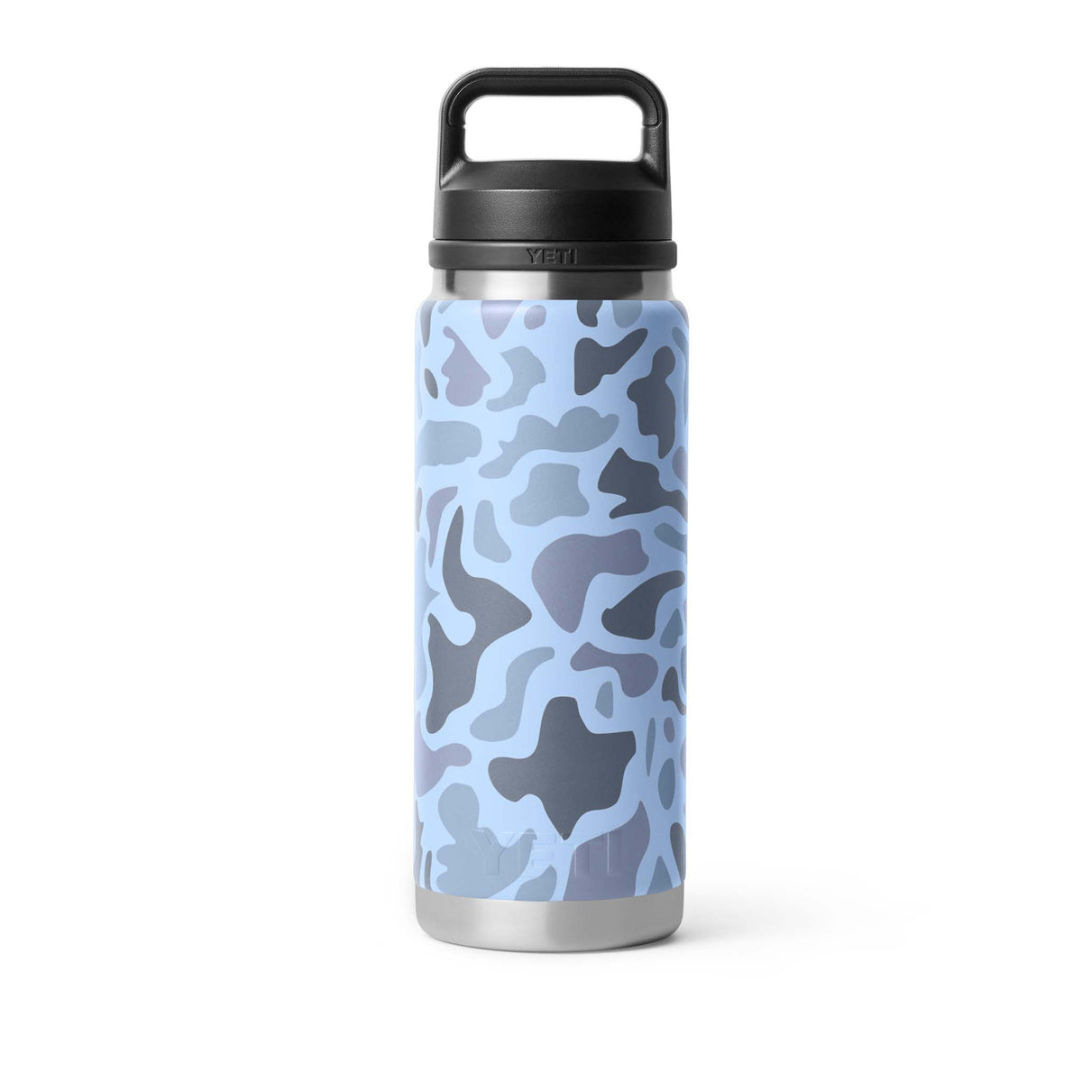 yeti Blue Camo Rambler 26oz Chug Bottle