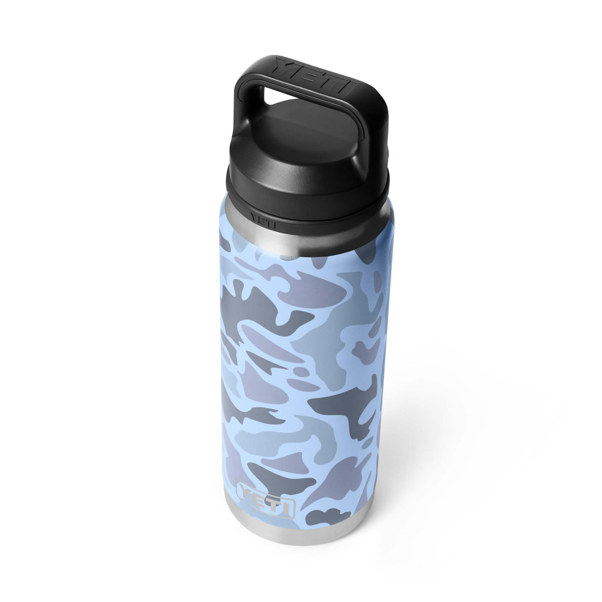 yeti Blue Camo Rambler 26oz Chug Bottle