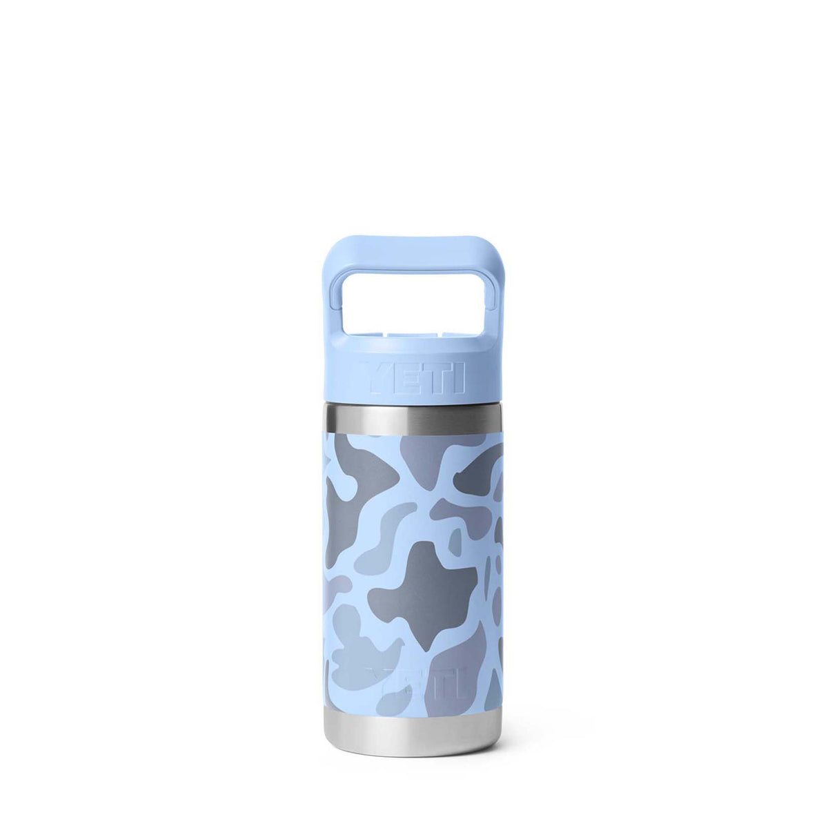 yeti Blue Camo Rambler Jr. 12oz Kids Bottle