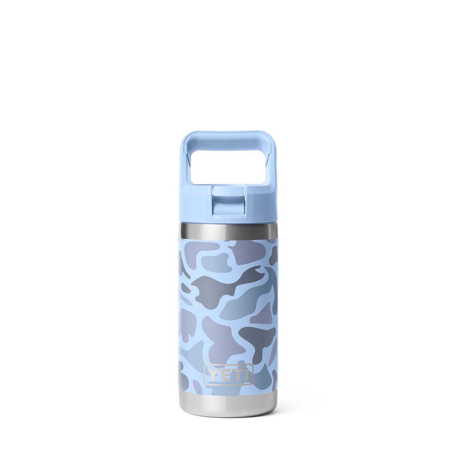 yeti Blue Camo Rambler Jr. 12oz Kids Bottle