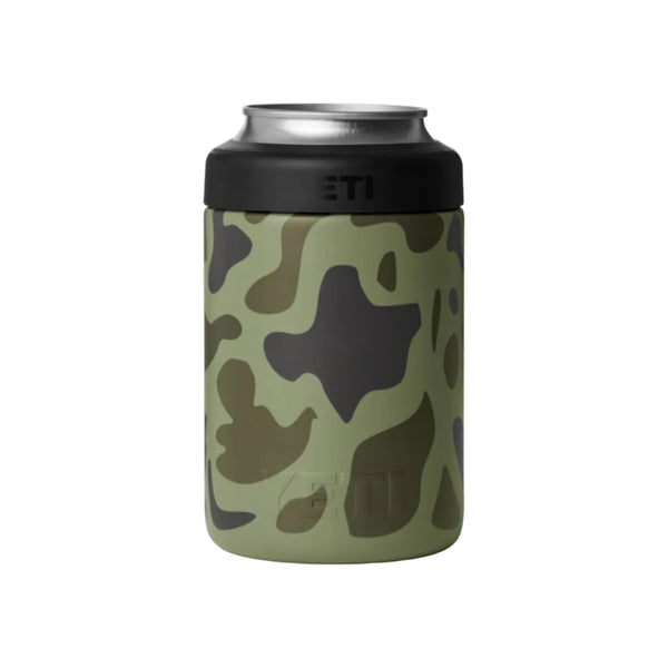 Olive Camo Rambler 12oz Can Colster