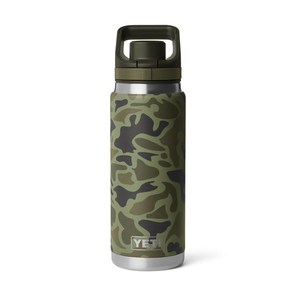 Olive Camo Rambler 26oz Flip Chug Bottle