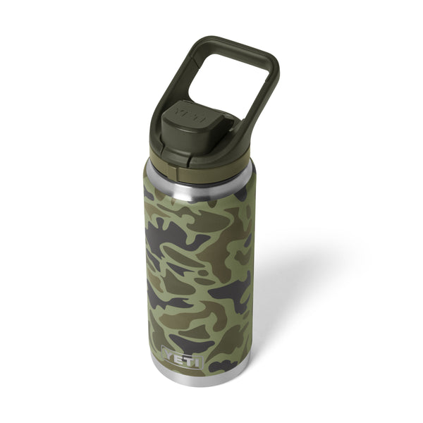 Olive Camo Rambler 26oz Flip Chug Bottle