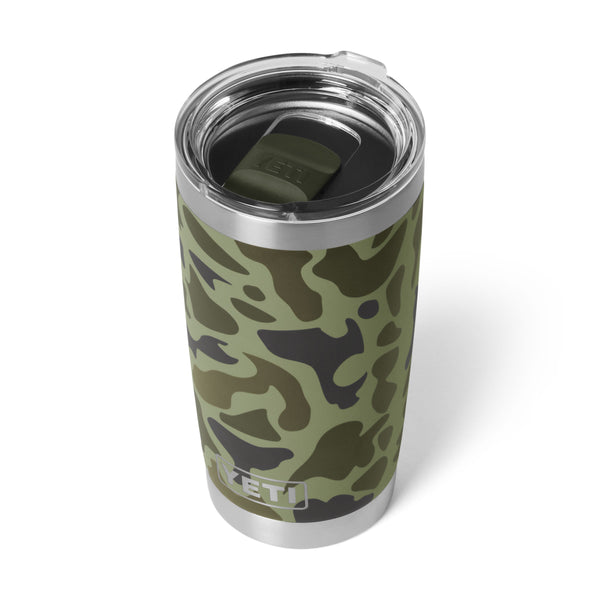 Rambler 20oz Tumbler in Olive Camo