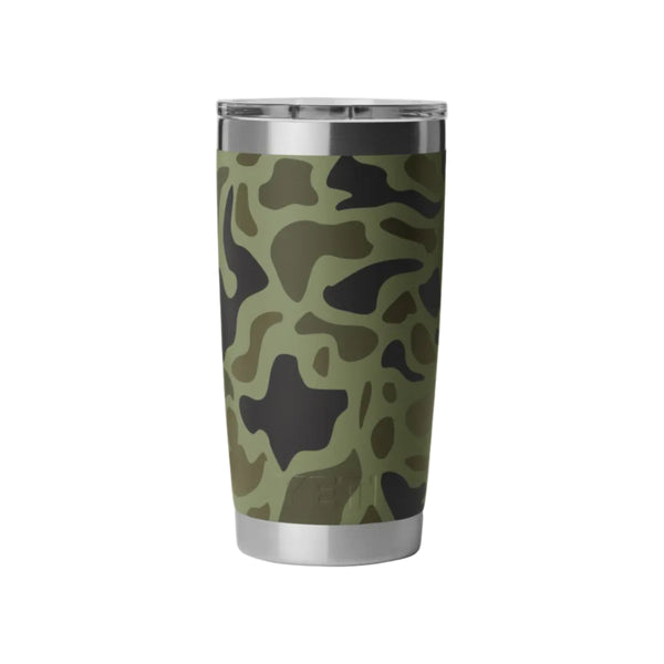 Rambler 20oz Tumbler in Olive Camo